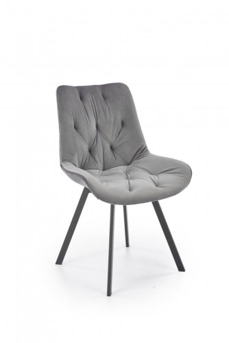Jídelní židle BECKY — kov, látka, více barev - Barvy BECKY: Zelená
