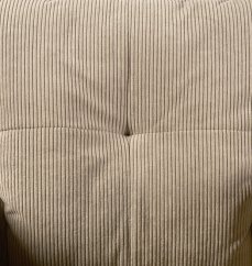 Jedálenské otočné kresielko VALKA — kov, látka manšester, cappuccino