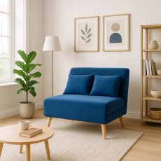 Luxusné Kreslo MARRY 2 v Modrej – Moderný Dizajn a Pohodlie