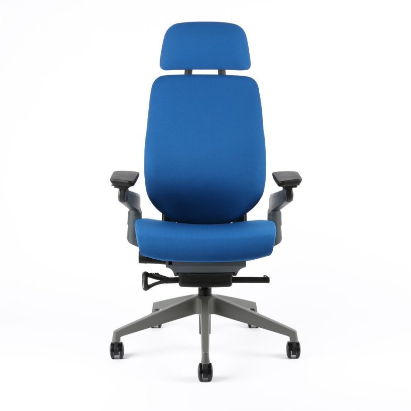 Kancelárska ergonomická stolička KARME — viac farieb, s podhlavníkom a podrúčkami