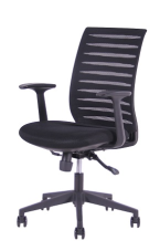 Kancelářská ergonomická židle Sego STRIP — síť, černá