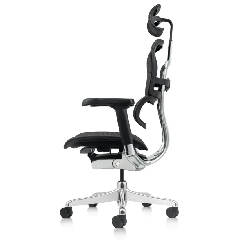 Kancelárska ergonomická stolička SIRIUS Q24 NEO – celosieť, čierna
