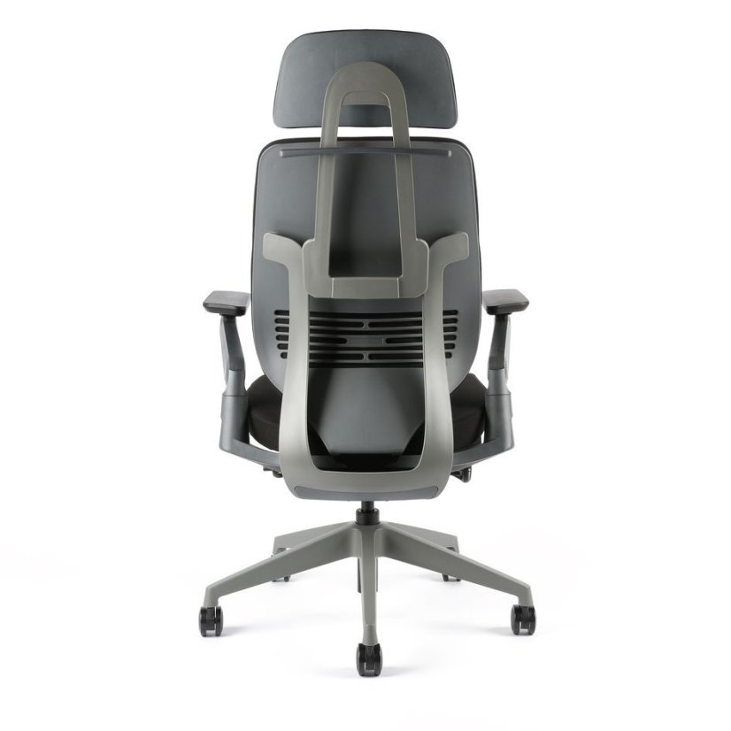 Kancelárska ergonomická stolička KARME — viac farieb, s podhlavníkom a podrúčkami