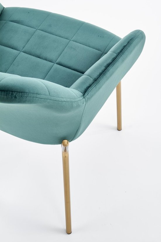 Jedálenské kresielko ATLANTA II — kov, látka, viac farieb