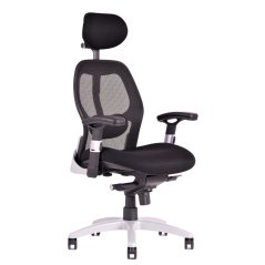 Ergonomická kancelářská židle na kolečkách SATURN – s područkami, více barev