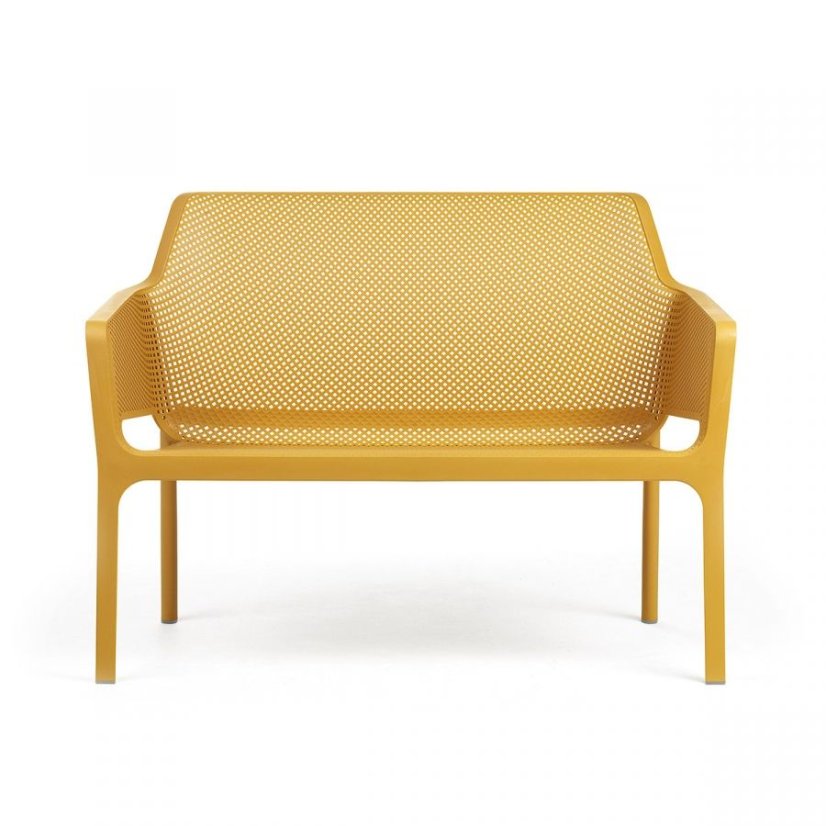 Dizajnová lavička NET BENCH – skvelá pre interiér aj záhradu, viac farieb