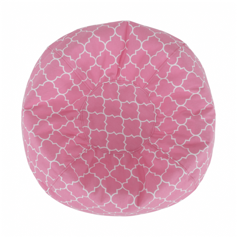 Sedací vak GOMBY — 60x50, látka, viac farieb - Gomby: ružový