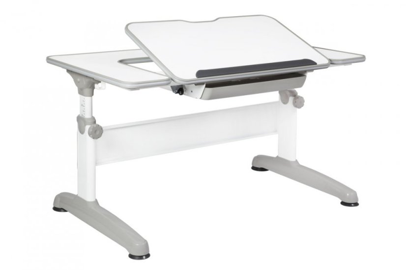 Dětský rostoucí stůl Mayer Uniq 32U1 18 — bílá, 120×69×55-80 Mayer