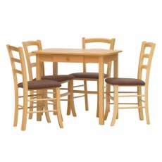 Jídelní dřevěný stůl PICCOLO — 90x65cm, více barev Stima