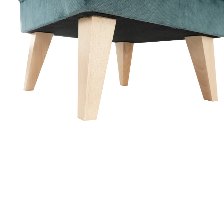 Taburet RODEZA — viac farieb - Farebné prevedenie RODEZA: Šedá / čierne nohy