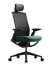 Kancelárska ergonomická stolička ROLY BLACK – sieťovina, viac farieb - Varianty stoličky ROLY: Svetlomodrá