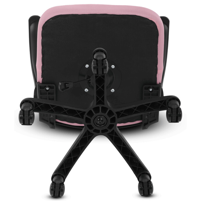 Dětská židle NINA – růžová síťovina, houpací mechanismus Autronic