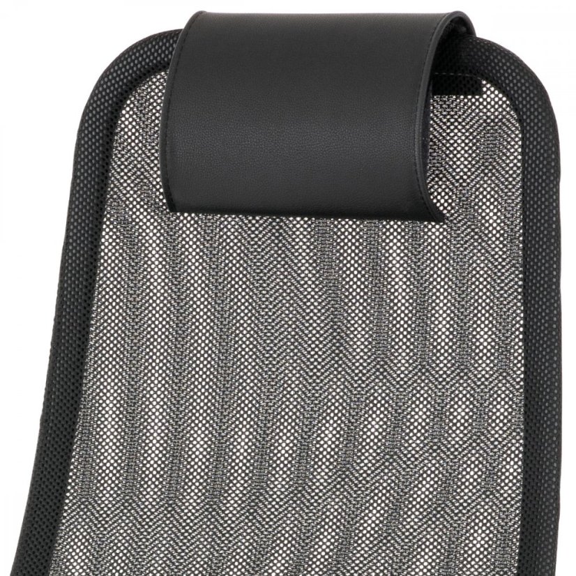 Kancelářské křeslo SWEET – látka, síť, černá Autronic