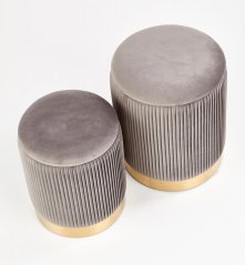 Set taburetov MONTY – zamat, kov, viac farieb