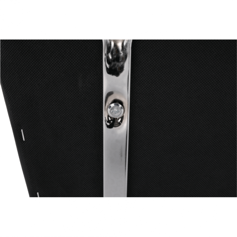 Konferenčná stolička ILHAM — kov, látka, čierna