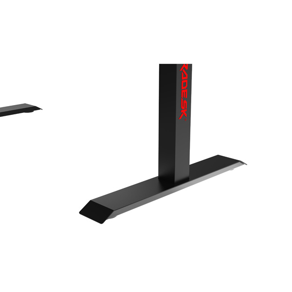 Herní stůl ULTRADESK FORCE – červená, 166x70 cm, RBG podsvícení