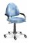 Rostoucí dětská židle na kolečkách Mayer FREAKY – s područkami - Čalounění Freaky: Aquaclean modrá 2436 08 30 462