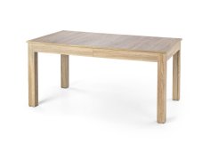 Jídelní rozkládací stůl SEWERYN –⁠ 160x90x76 (+140) dřevo, dub sonoma
