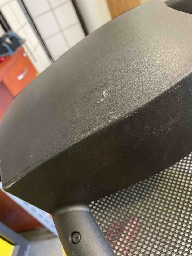 Ergonomická židle Topstar OPEN POINT SY s plochým sedákem  (lehké oděrky na plastech)— G23 šedá