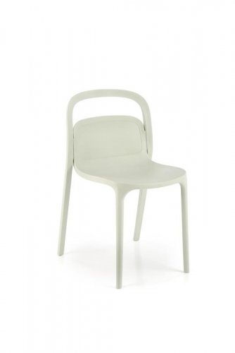Plastová židle LESLIE — mátová