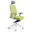 Kancelárska ergonomická stolička BESTUHL J2 WHITE SP — viac farieb, s podhlavníkom - Čalúnenie J2 WHITE SP: Čierna 201