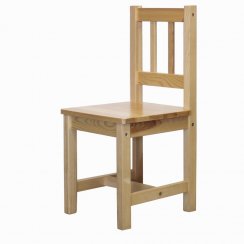 Detská celodrevená stolička ANNA — masív borovica