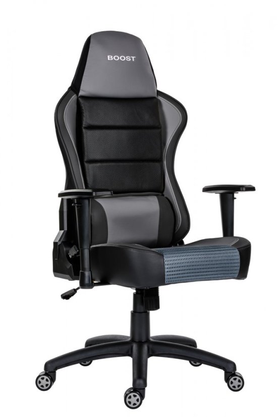 Herné kreslo Antares BOOST - PU koža/látka, viac farieb, nosnosť 150 kg