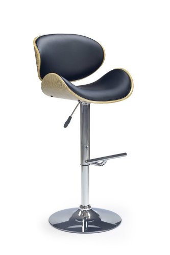 Barová stolička RUMBA – viac farieb - Rumba: Dub / čierna