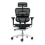 Kancelářská ergonomická židle SIRIUS Q24 NEO – celosíť, černá, nosnost 150 kg, záruka 3 roky