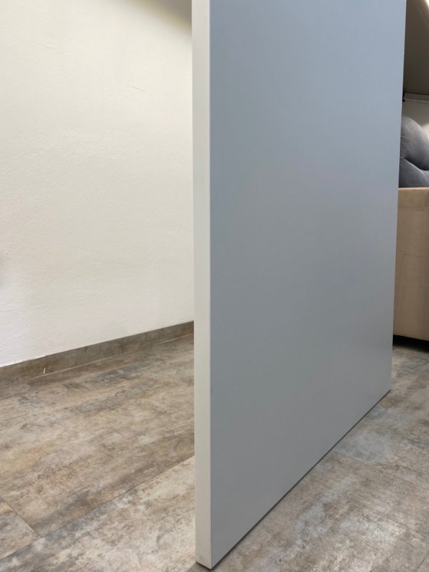 Stolová deska 1600 x 800 x 25 - Platinově bílá Alba