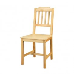 Jídelní židle PINETA — masiv, borovice