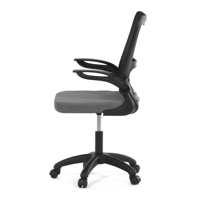 Dětská židle NINA – Šedá síťovina, houpací mechanismus Autronic