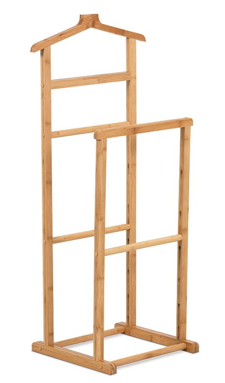 Němý sluha TELER — bambus, hnědá