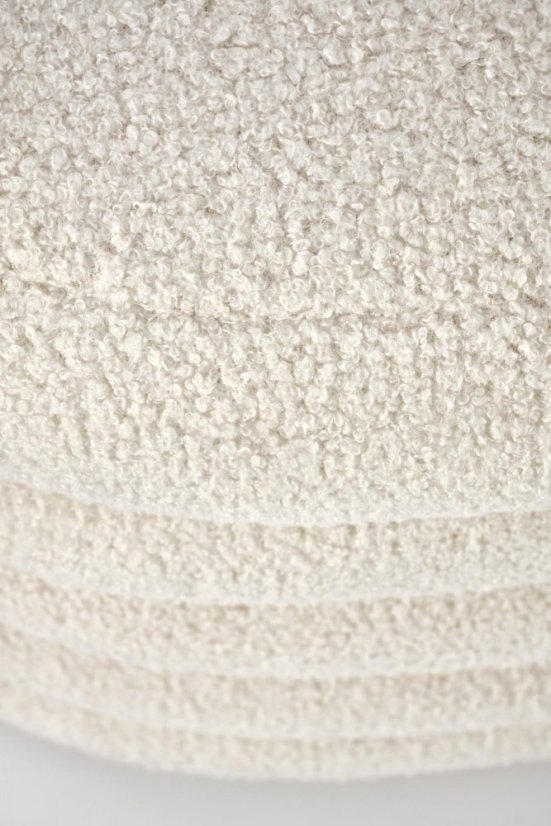 Taburet BLISS s úložným priestorom — látka, krémová