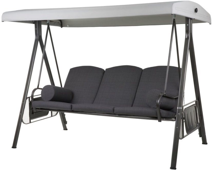 SALERNO zahradní houpačka kovová - 024-07