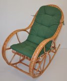 Tmavě zelený melír