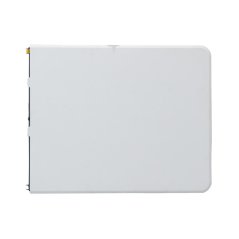 Zahradní stůl ALBIT – bílá, kov, plast Autronic