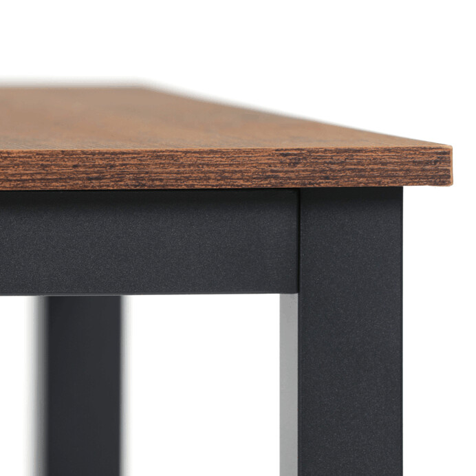 Jedálenský stôl TOMSO – 110x70 cm, MDF old wood Autronic