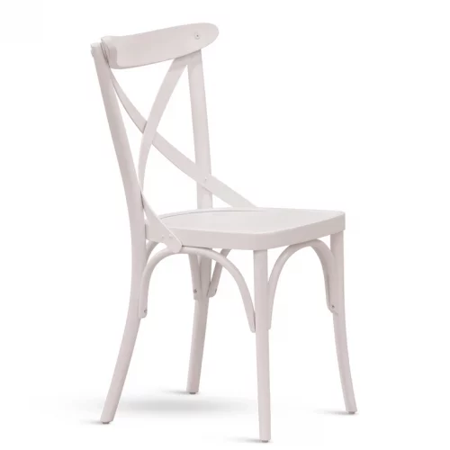 Dřevěná jídelní židle CROCE — masiv buk, více barev