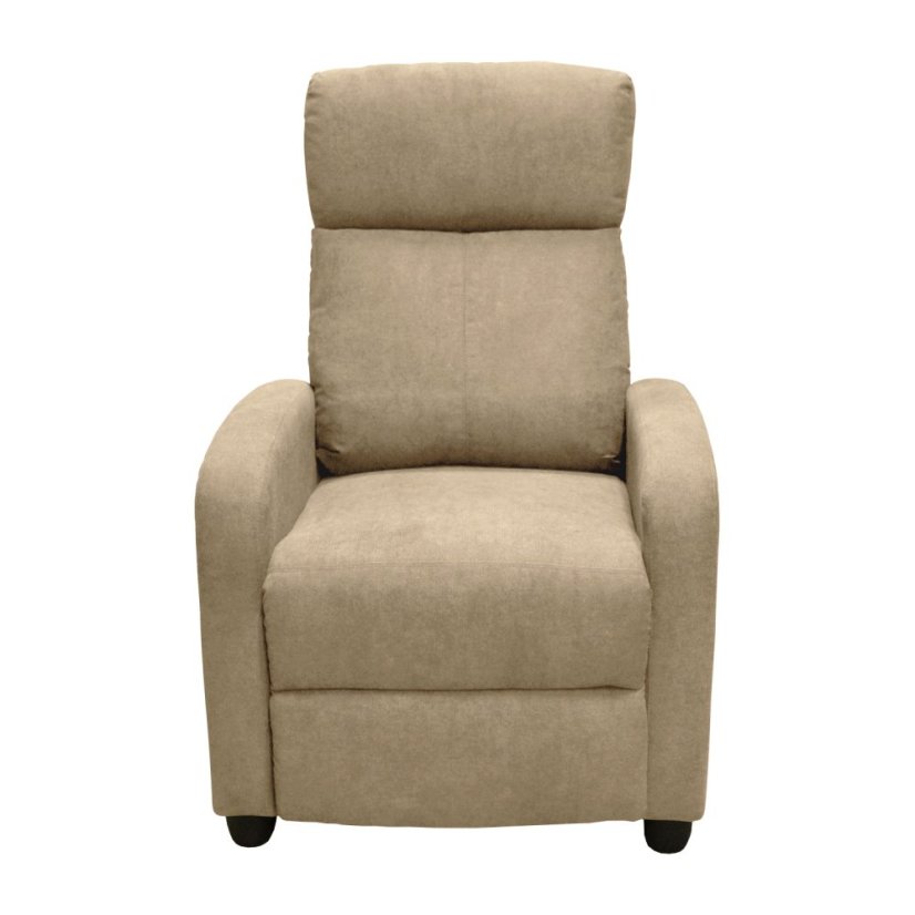 Masážní polohovatelné křeslo DELUXE – látka, více barev IDEA nábytek