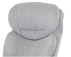 Kancelářské křeslo na kolečkách KASPER – s područkami, čalouněné Autronic