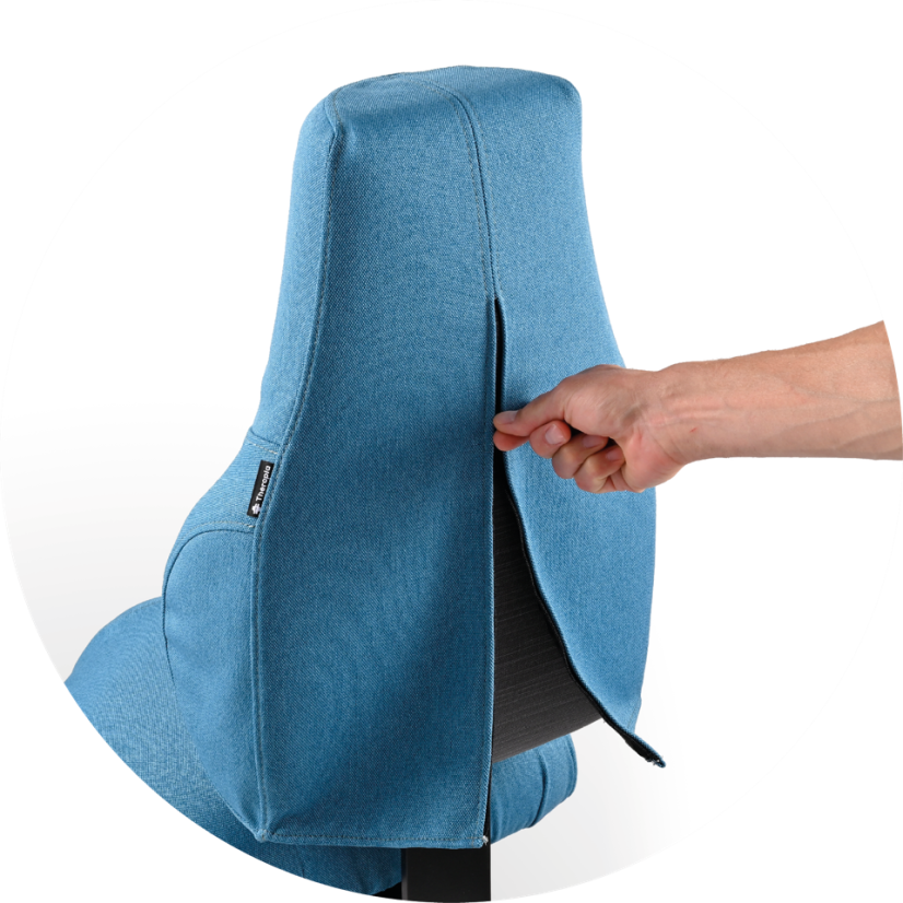 Ochranný potah k židli THERAPIA STANDI — látka, více barev