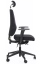 Kancelárska stolička HEALTH, čierna – stolička pre zdravé sedenie MERCURY STAR