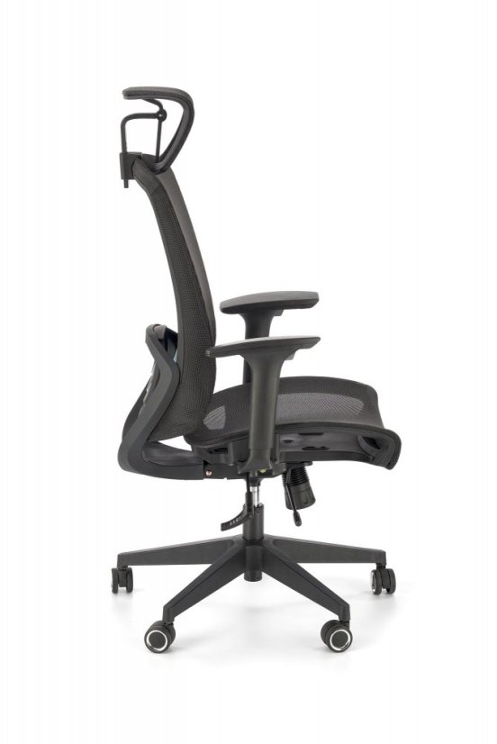 Kancelárska ergonomická stolička GOLIAT — sieť, čierna