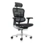 Kancelářská ergonomická židle SIRIUS Q24 NEO – celosíť, černá, nosnost 150 kg, záruka 3 roky