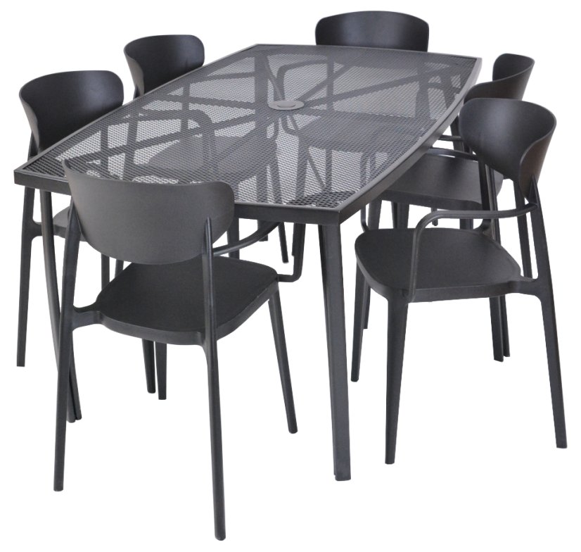 Křeslo MARE ARMCHAIR - černá