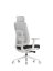 Ergonomická kancelárska stolička K42 WHITE SP – sieť/čalúnená, čierna