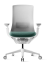 Kancelárska ergonomická stolička ROLY WHITE – sieťovina, viac farieb - Varianty stoličky ROLY: Čierná