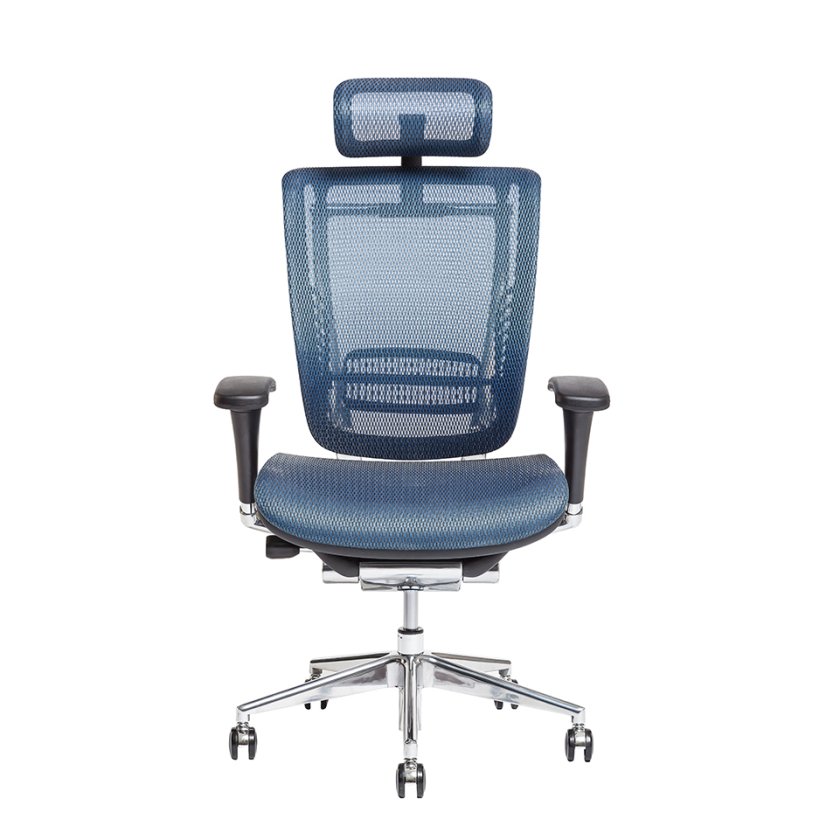 Kancelárska ergonomická stolička LACERTA — viac farieb, nosnosť 150 kg