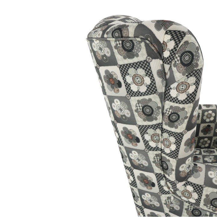 Křeslo ušák CHARLOT — látka, více variant Kondela